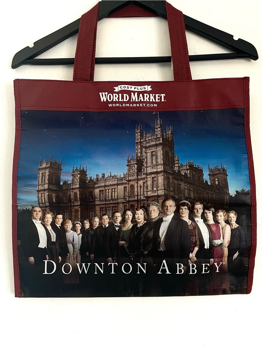 Cost Plus World Market Downton Abbey Tote Bag NWT